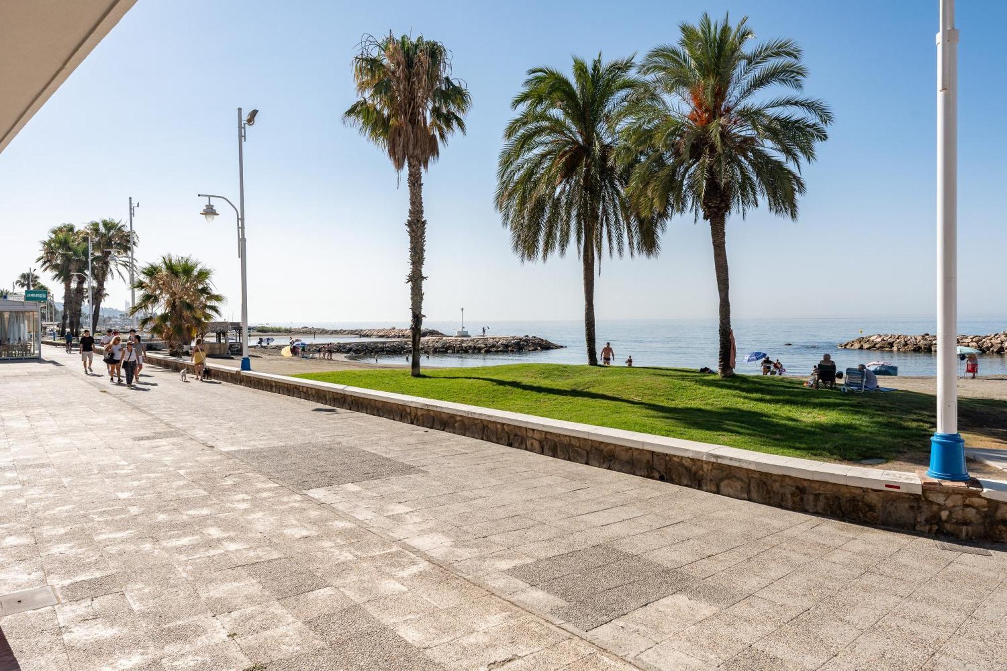 A La Orilla Del Mar, Pedregalejo Apartman Rincón de la Victoria Kültér fotó