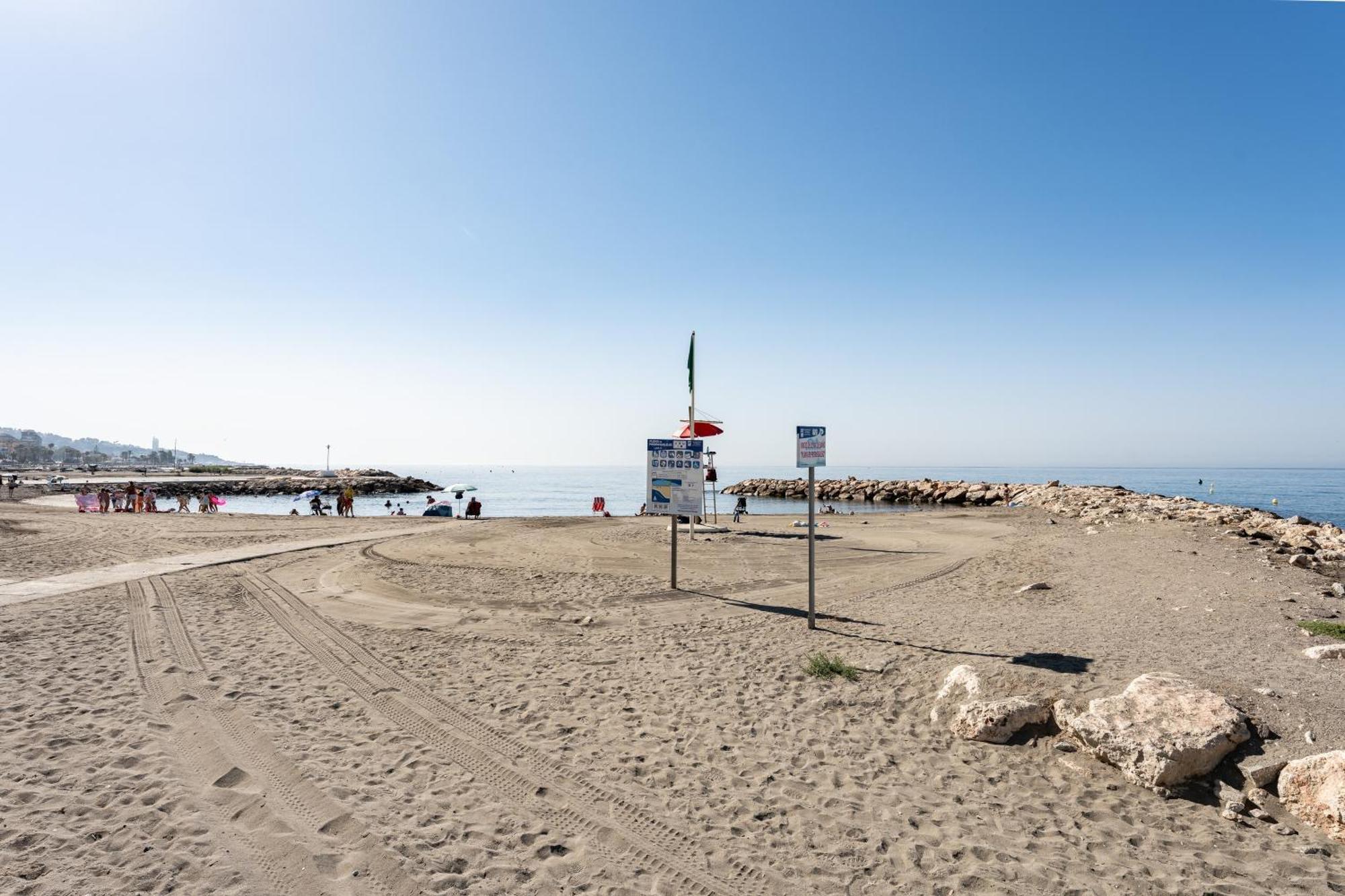 A La Orilla Del Mar, Pedregalejo Apartman Rincón de la Victoria Kültér fotó
